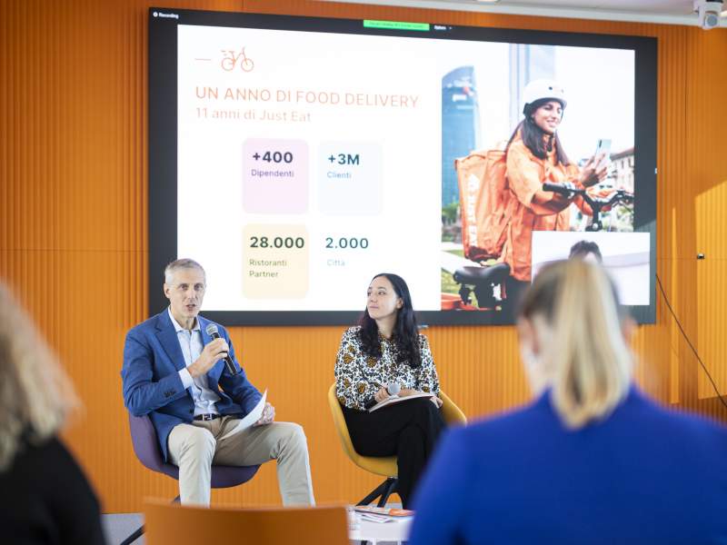 La presentazione della Mappa del food delivery in Italia realizzata da Just Eat